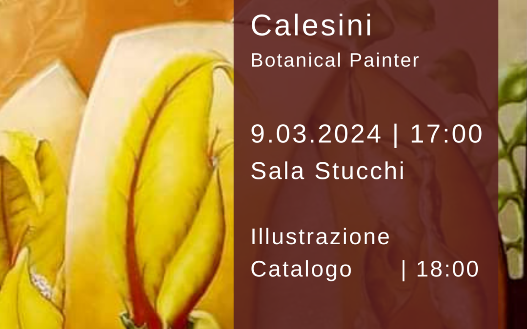 Marino Calesini, Botanical painter